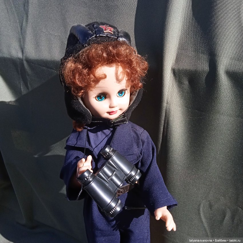 Куклы в военных костюмах — Игрушки СССР и советского детства: резиновые (фото 5)