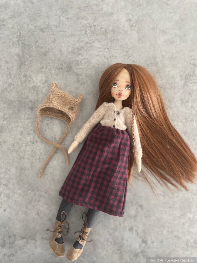 Новенькая — Авторские текстильные куклы: Вальдорфские (фото 4)