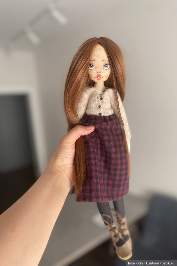 Новенькая — Авторские текстильные куклы: Вальдорфские (фото 7)