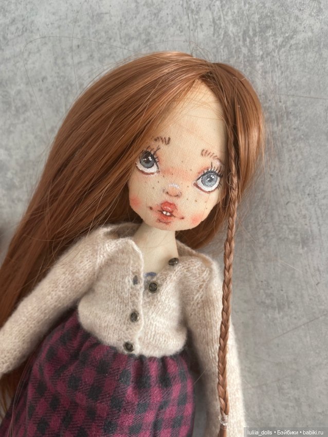 Новенькая — Авторские текстильные куклы: Вальдорфские