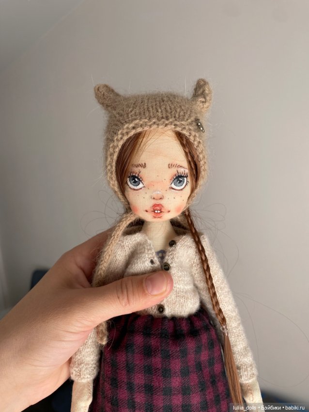 Новенькая — Авторские текстильные куклы: Вальдорфские (фото 2)