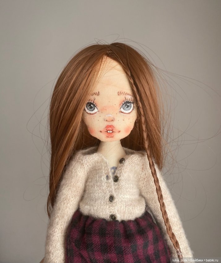 Новенькая — Авторские текстильные куклы: Вальдорфские (фото 10)