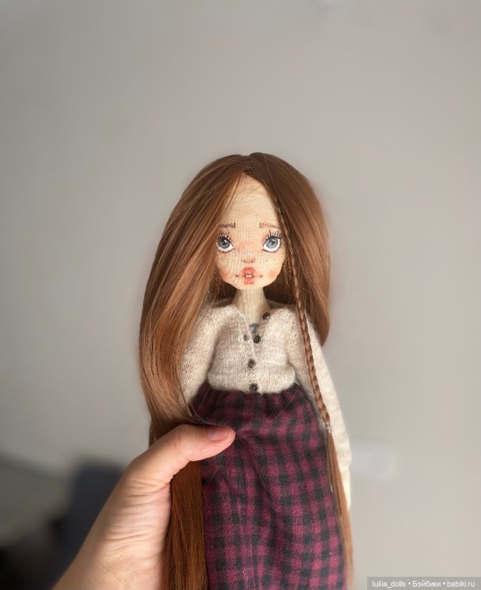Новенькая — Авторские текстильные куклы: Вальдорфские (фото 8)