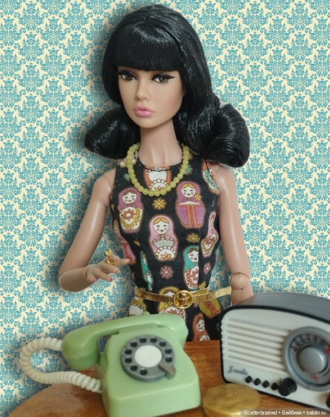 Поппи Паркер в стиле ретро (фото 5)