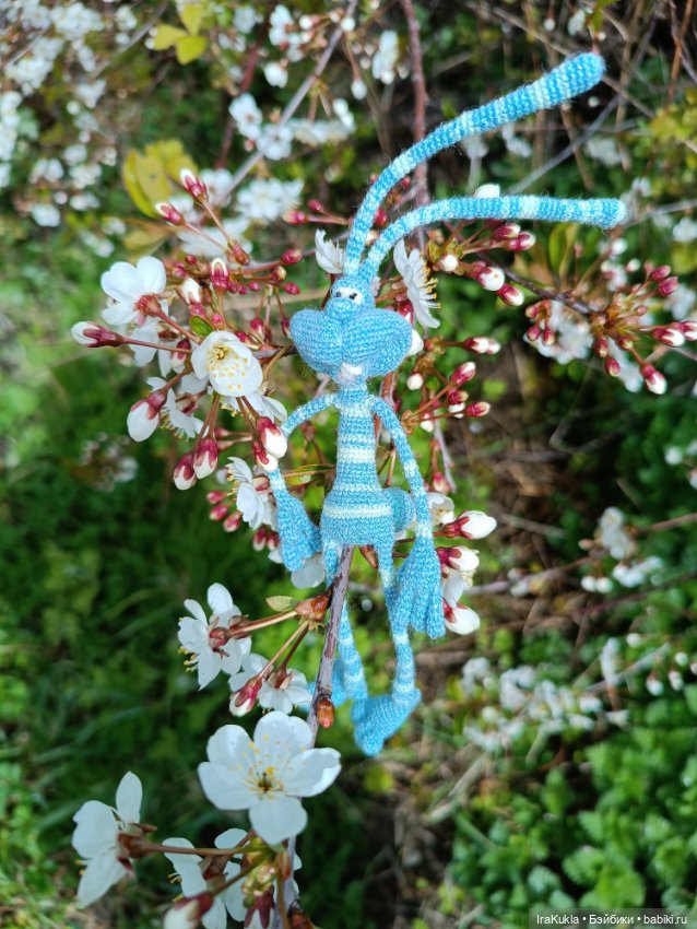 Наша весна и Крендель — Вязаные игрушки и амигуруми: крючком (фото 6)