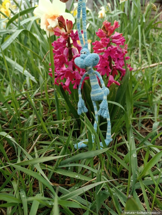 Наша весна и Крендель — Вязаные игрушки и амигуруми: крючком