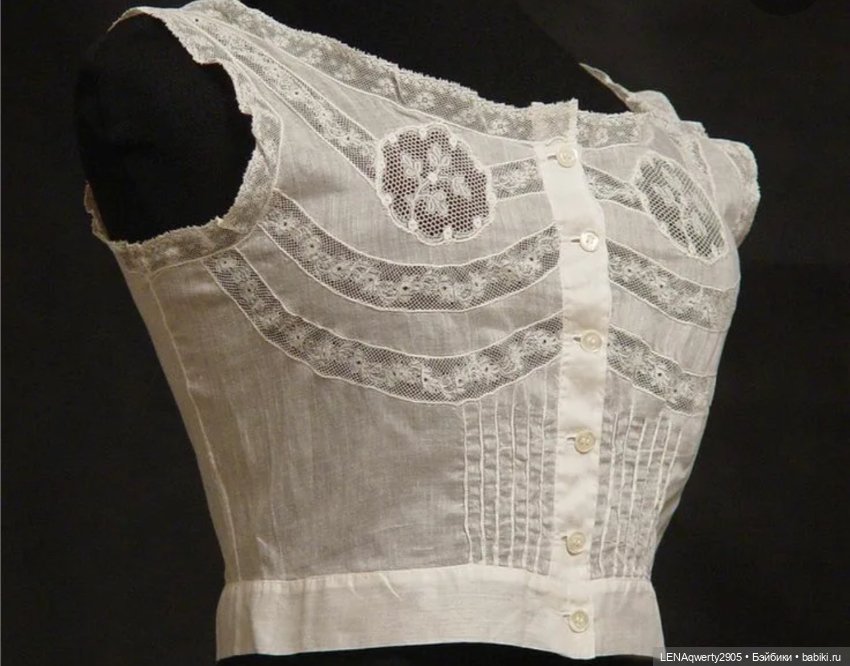 Про белье. Копилка старинных выкроек нижнего белья