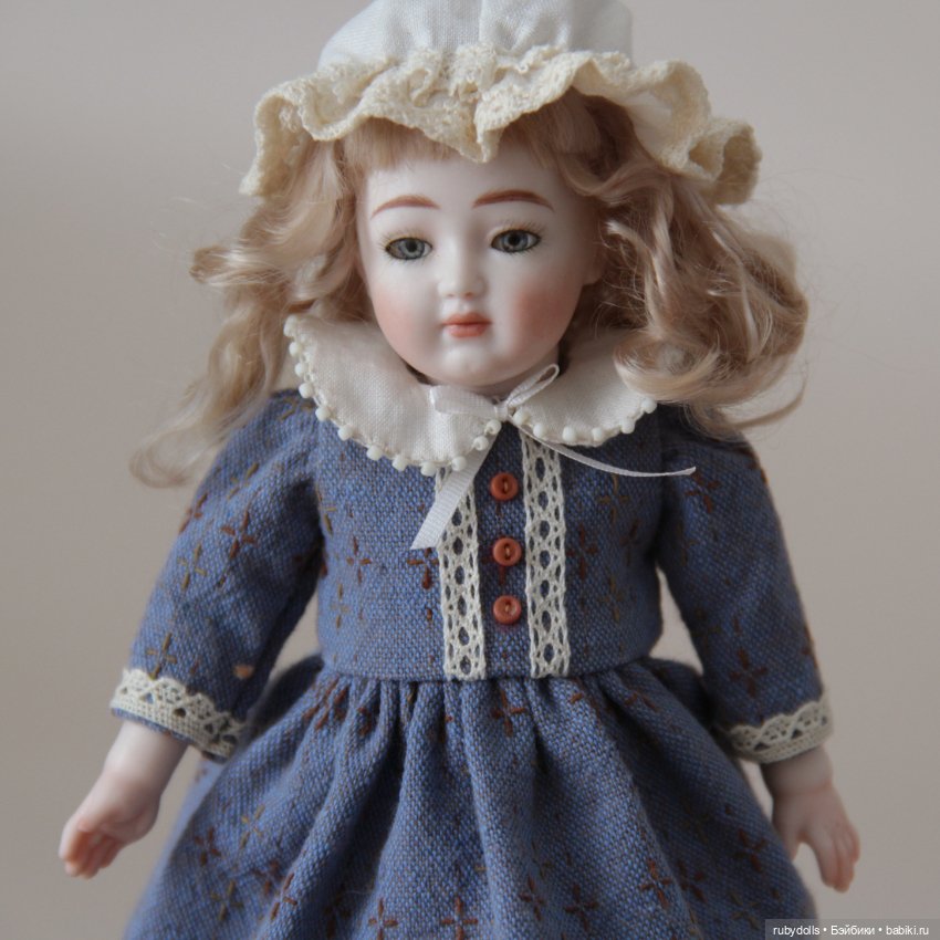 Фарфоровые куколки — Авторские куклы в антикварном стиле: будуарные (фото 10)