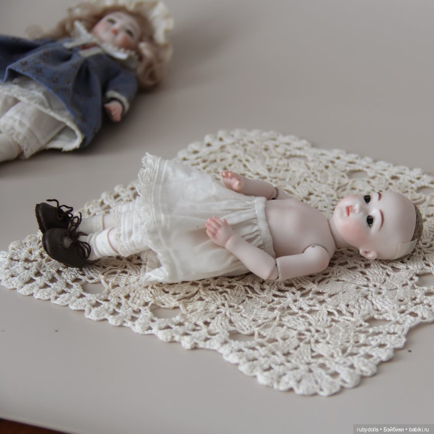 Фарфоровые куколки — Авторские куклы в антикварном стиле: будуарные