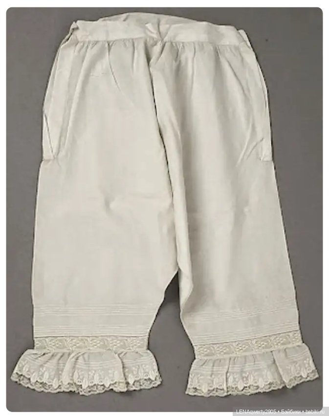 Про белье. Копилка старинных выкроек нижнего белья (фото 9)