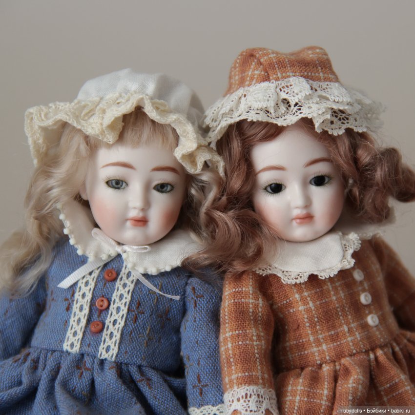 Фарфоровые куколки — Авторские куклы в антикварном стиле: будуарные (фото 5)