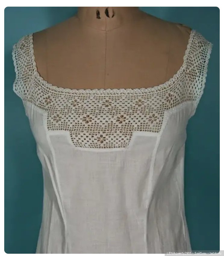 Про белье. Копилка старинных выкроек нижнего белья (фото 7)