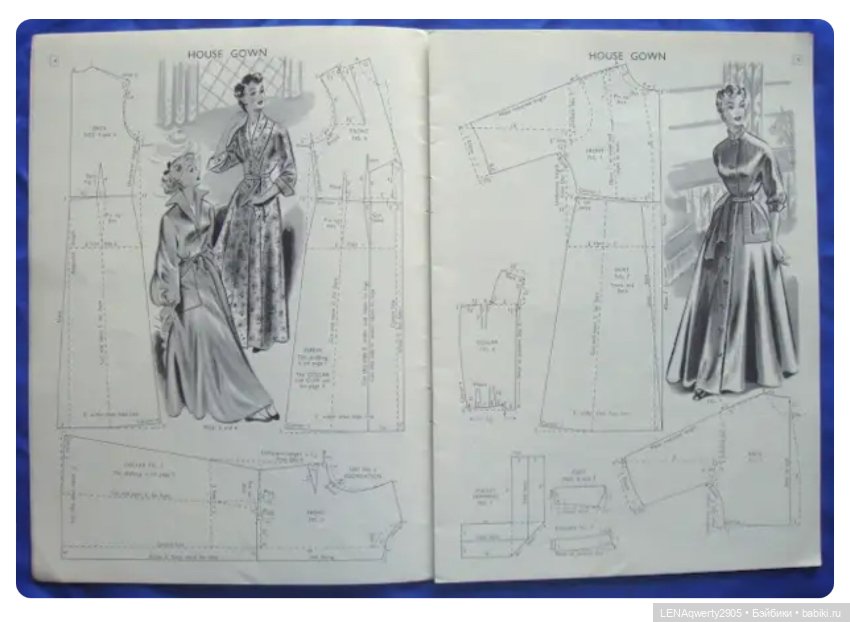 Про белье. Копилка старинных выкроек нижнего белья