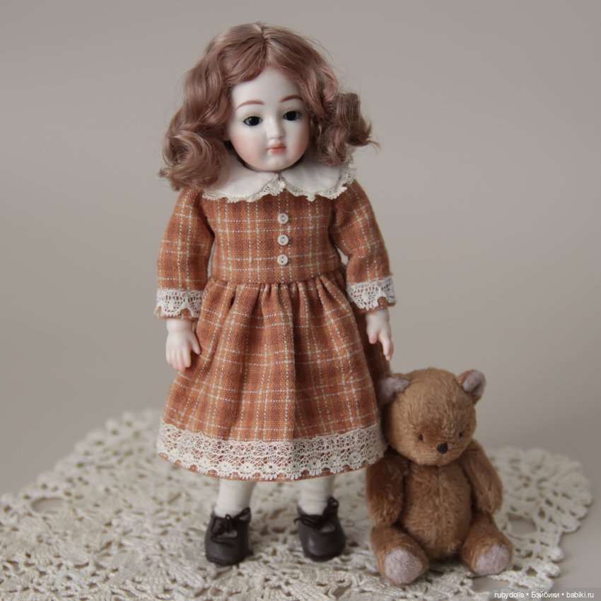 Фарфоровые куколки — Авторские куклы в антикварном стиле: будуарные