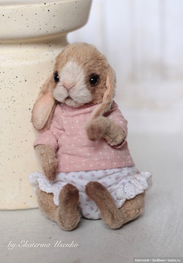 Кролик на ладошке — Авторские мишки Тедди и друзья: фото