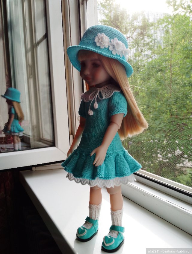Два наряда по одной схеме на разных кукол (фото 10)