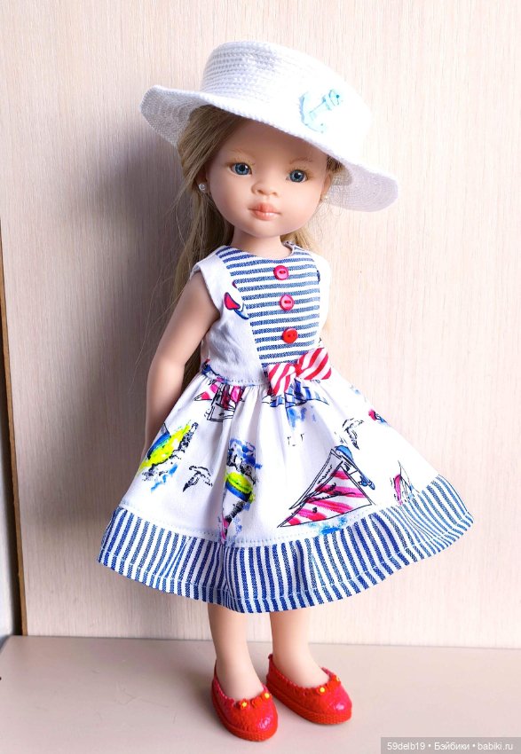 Платье - Морячка для Маники паола рейна