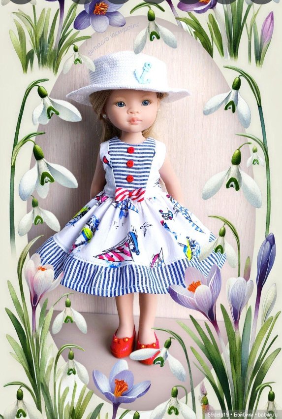 Платье - Морячка для Маники паола рейна (фото 5)