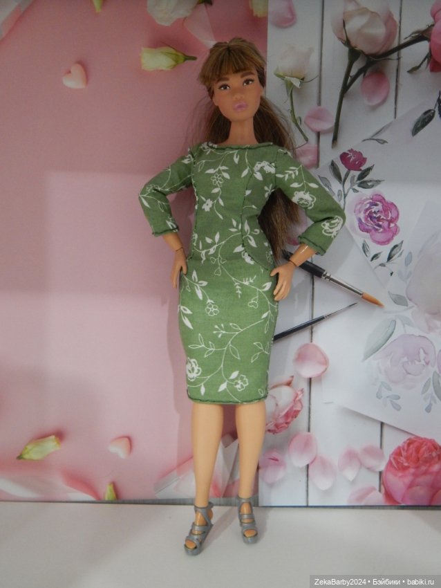 Одежда для Барби пышки — Одежда и обувь для кукол своими руками: фото (фото 9)