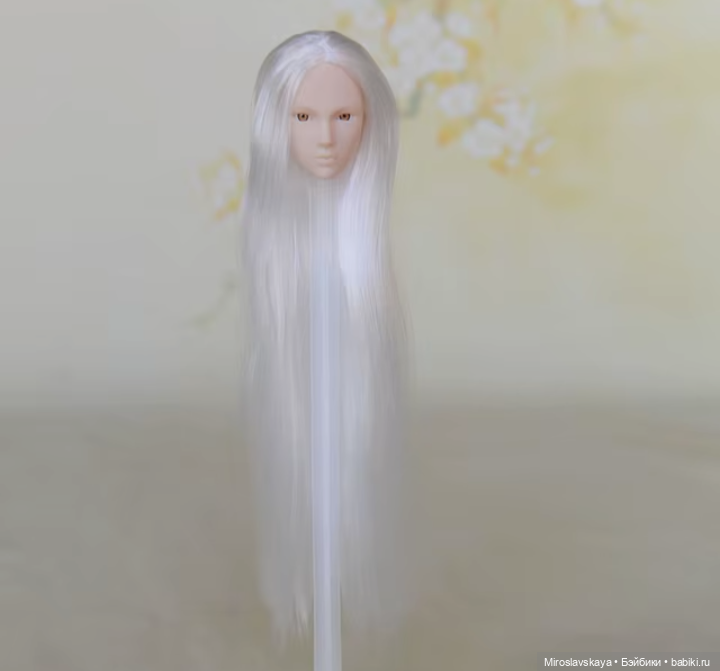 Роспись лица куклы с АлиЭкспресс (фото 2)