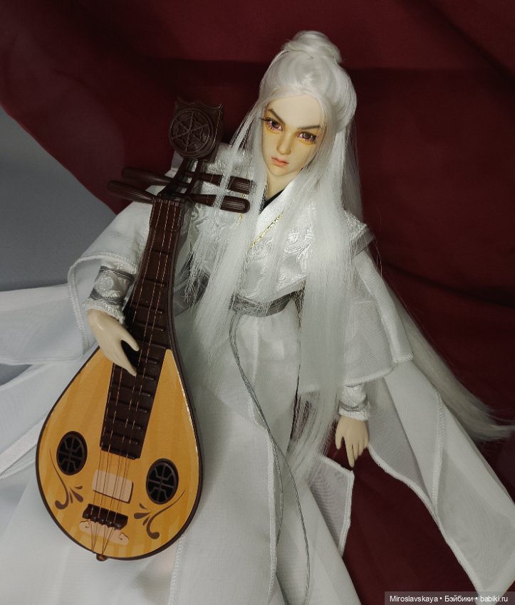 Роспись лица куклы с АлиЭкспресс (фото 4)