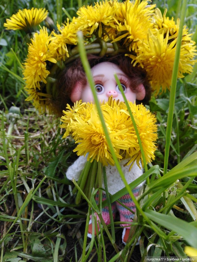 Про Нафочку. Нафочка и одуванчики (фото 6)