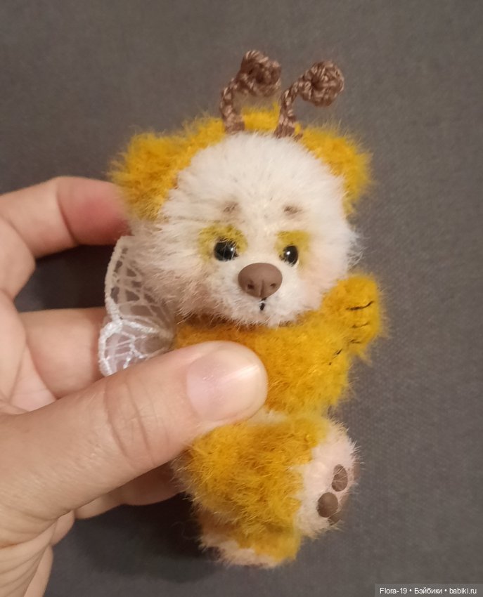 Панда-Пчел — Вязаные игрушки и амигуруми: крючком (фото 2)