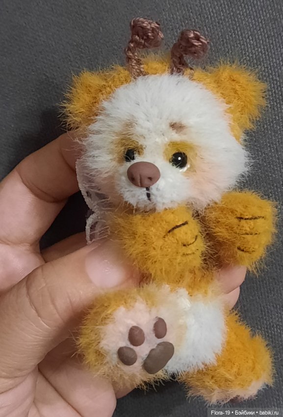 Панда-Пчел — Вязаные игрушки и амигуруми: крючком