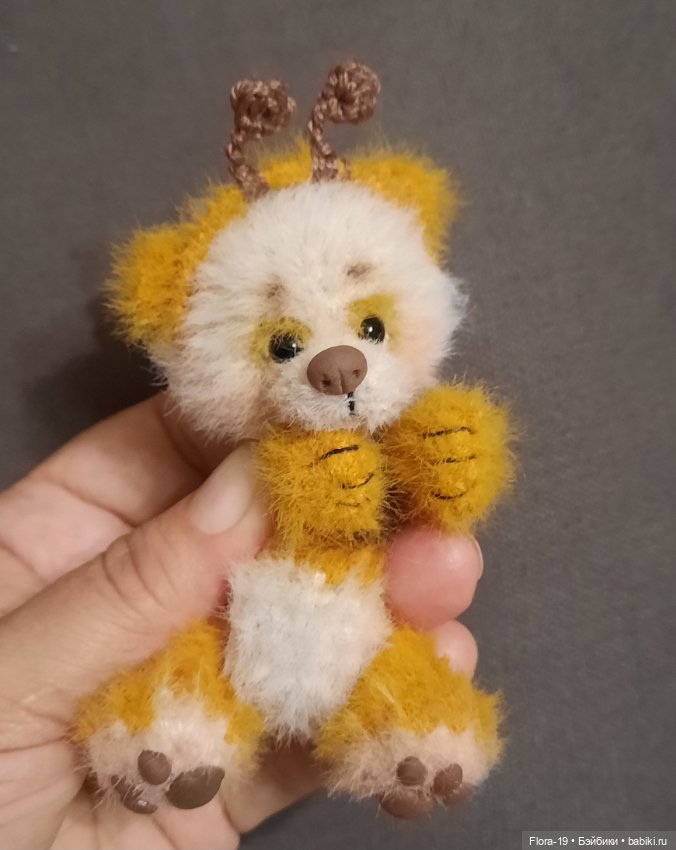 Панда-Пчел — Вязаные игрушки и амигуруми: крючком (фото 3)