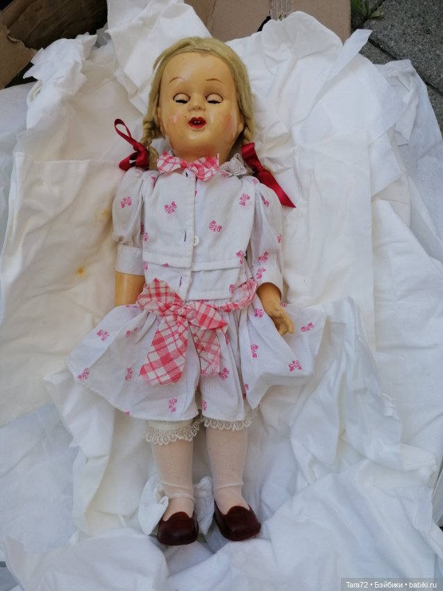 Кукла СССР прессопилки. 8 марта