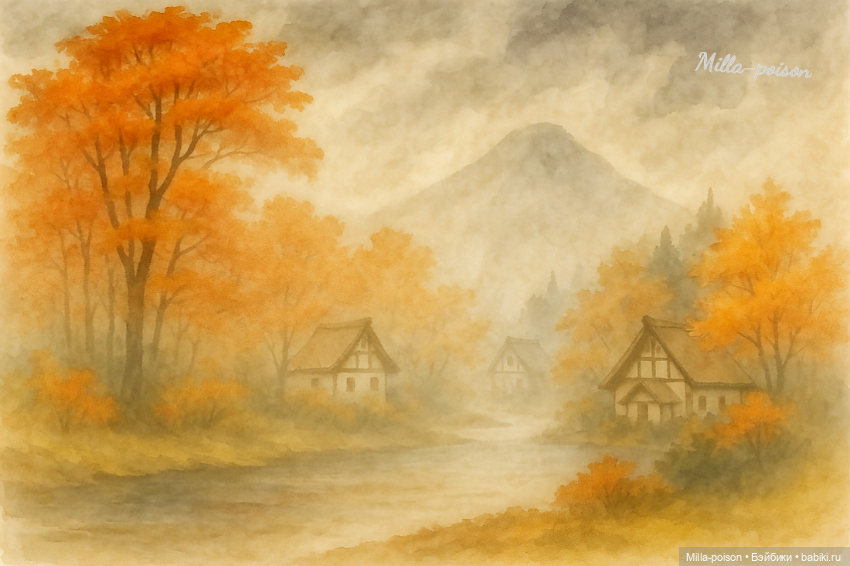 Осень — Рисование и арт: скетчи