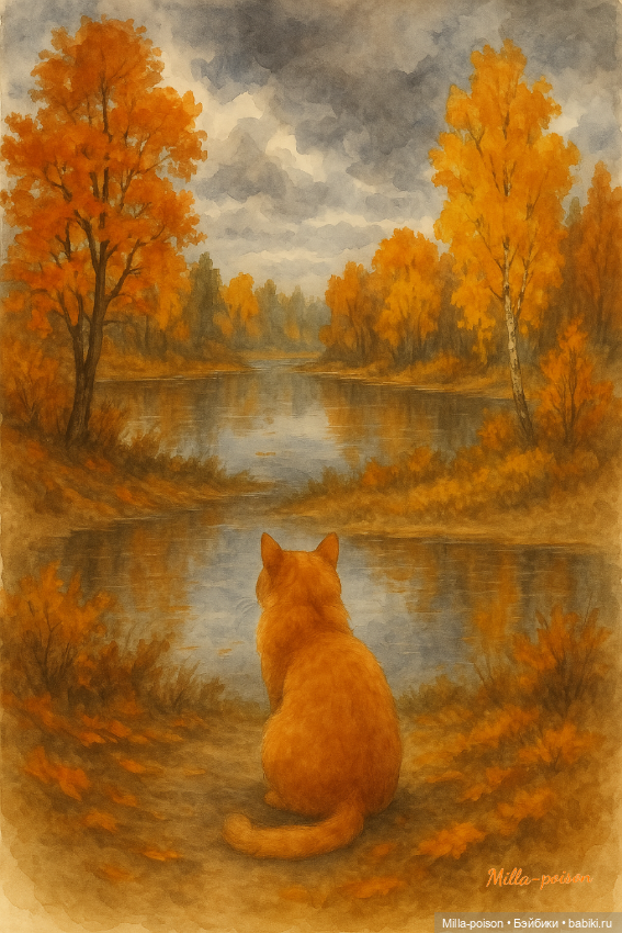 Осень — Рисование и арт: скетчи