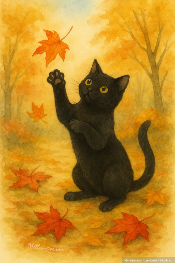 Осень — Рисование и арт: скетчи