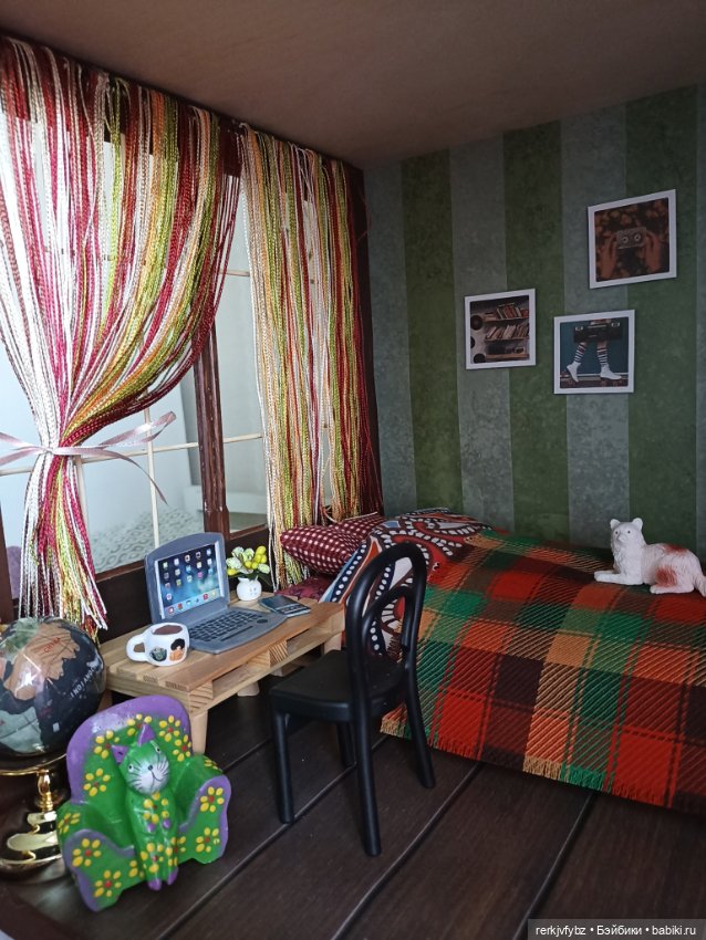 Дом для кукол формата 1/6 (фото 9)