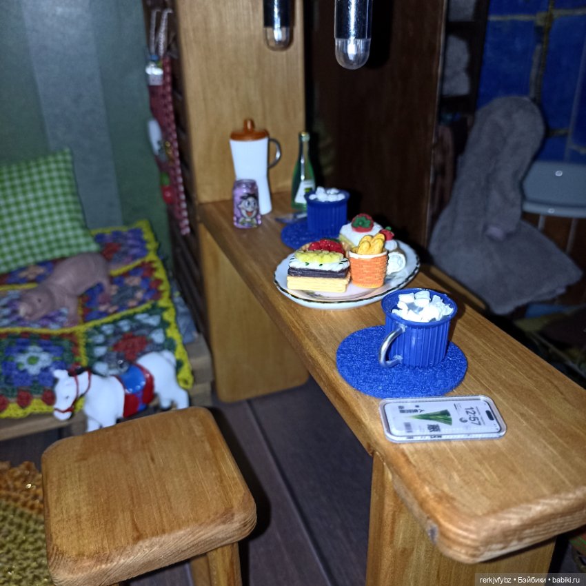 Дом для кукол формата 1/6