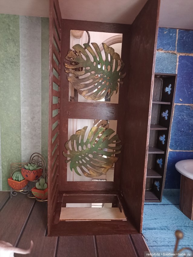 Дом для кукол формата 1/6