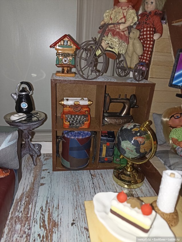 Дом для кукол формата 1/6