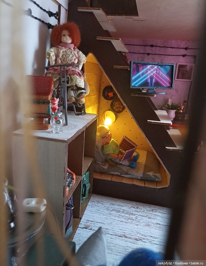 Дом для кукол формата 1/6