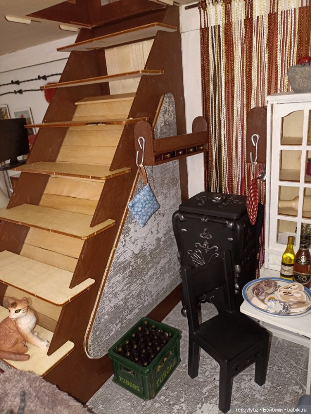 Дом для кукол формата 1/6