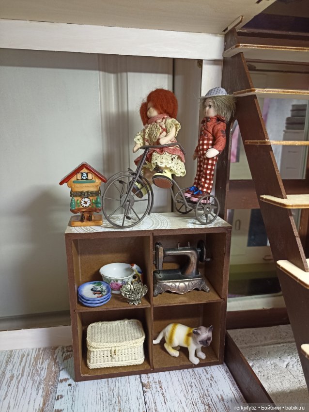 Дом для кукол формата 1/6 (фото 4)