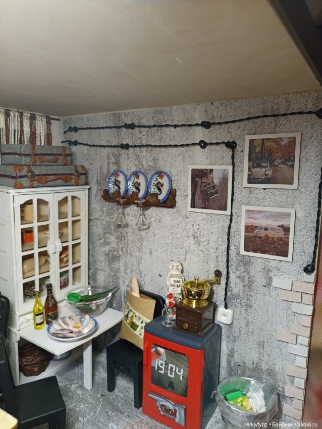 Дом для кукол формата 1/6