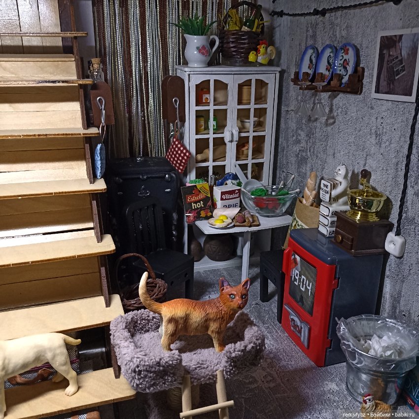 Дом для кукол формата 1/6