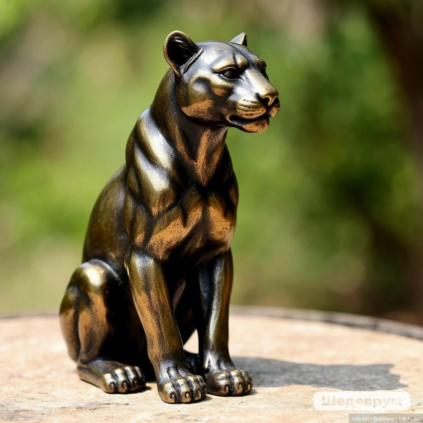 Бронза Большие кошки — Рисование и арт: скетчи (фото 2)
