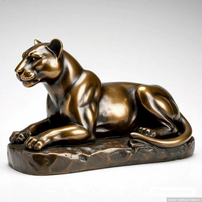 Бронза Большие кошки — Рисование и арт: скетчи (фото 3)