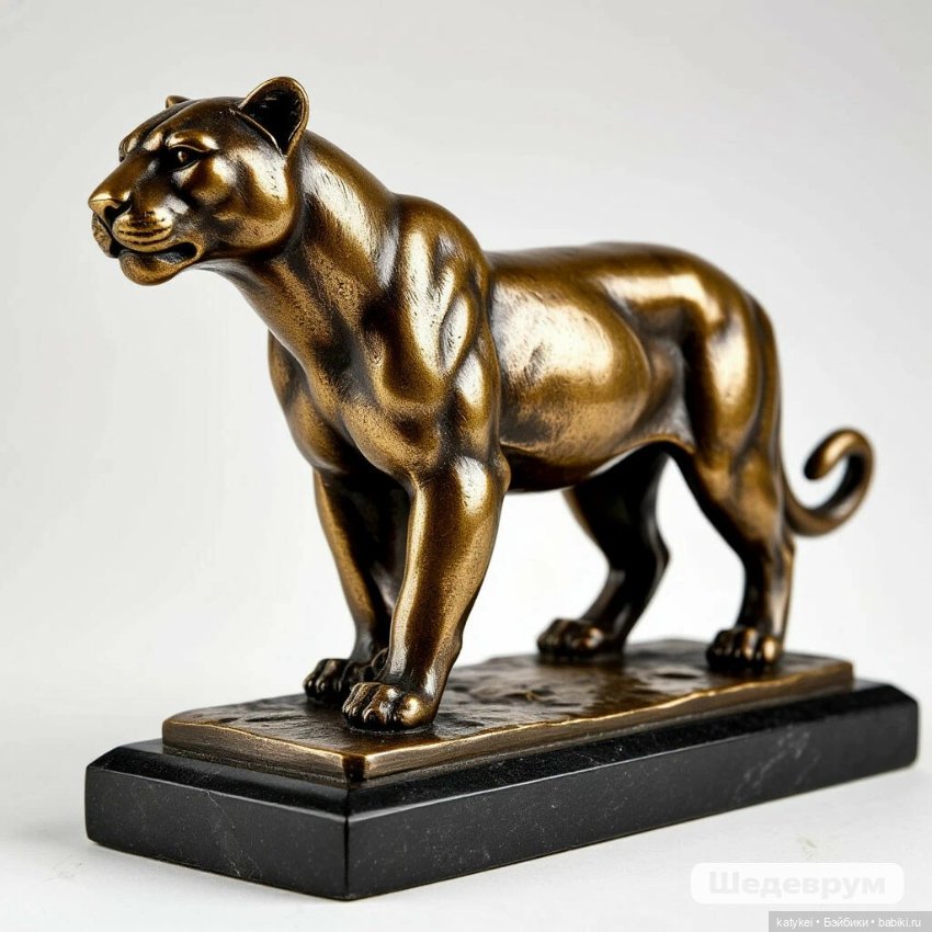 Бронза Большие кошки — Рисование и арт: скетчи