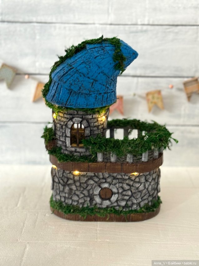 Замок-светильник — Другие хобби и увлечения: сад