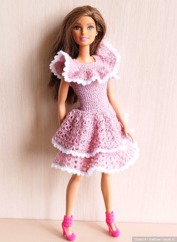 Платье для Барби с воланами (фото 2)