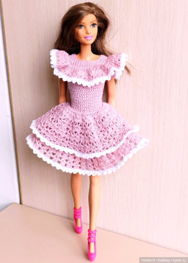 Платье для Барби с воланами (фото 3)