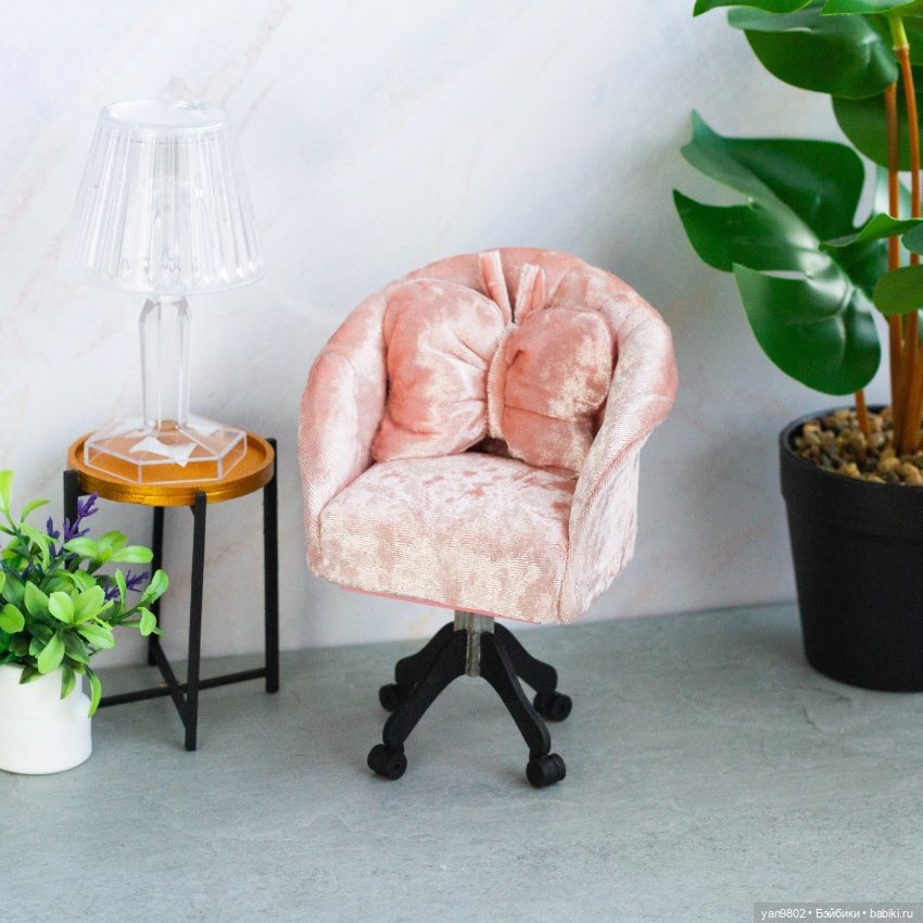 Коллекция вращающихся кресел для кукол Барби, ФР и подобных (фото 10)