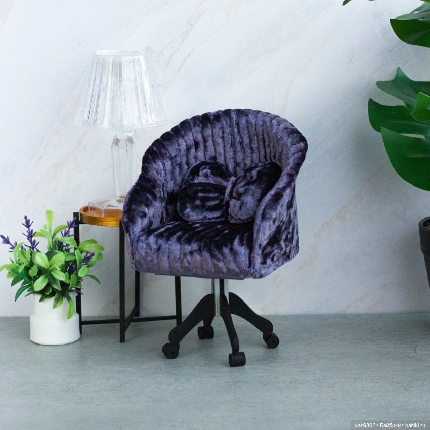 Коллекция вращающихся кресел для кукол Барби, ФР и подобных (фото 6)